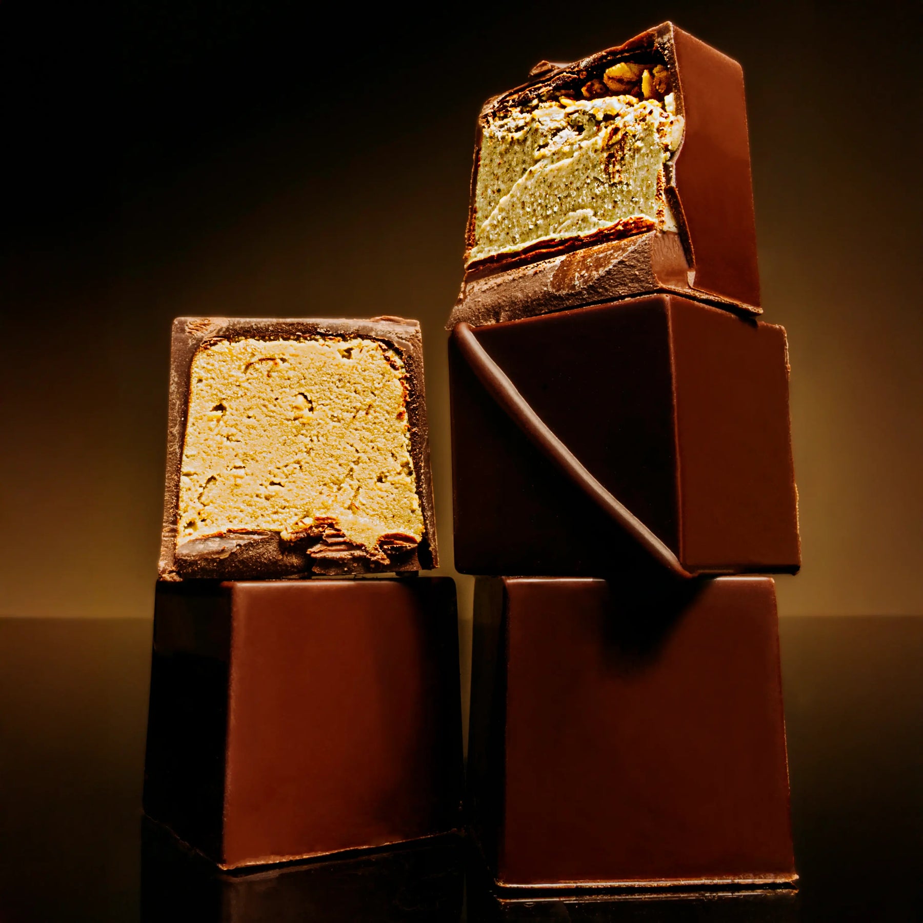 Seed Butter Praline Cubes - Calm Artisan Cubes Assortment