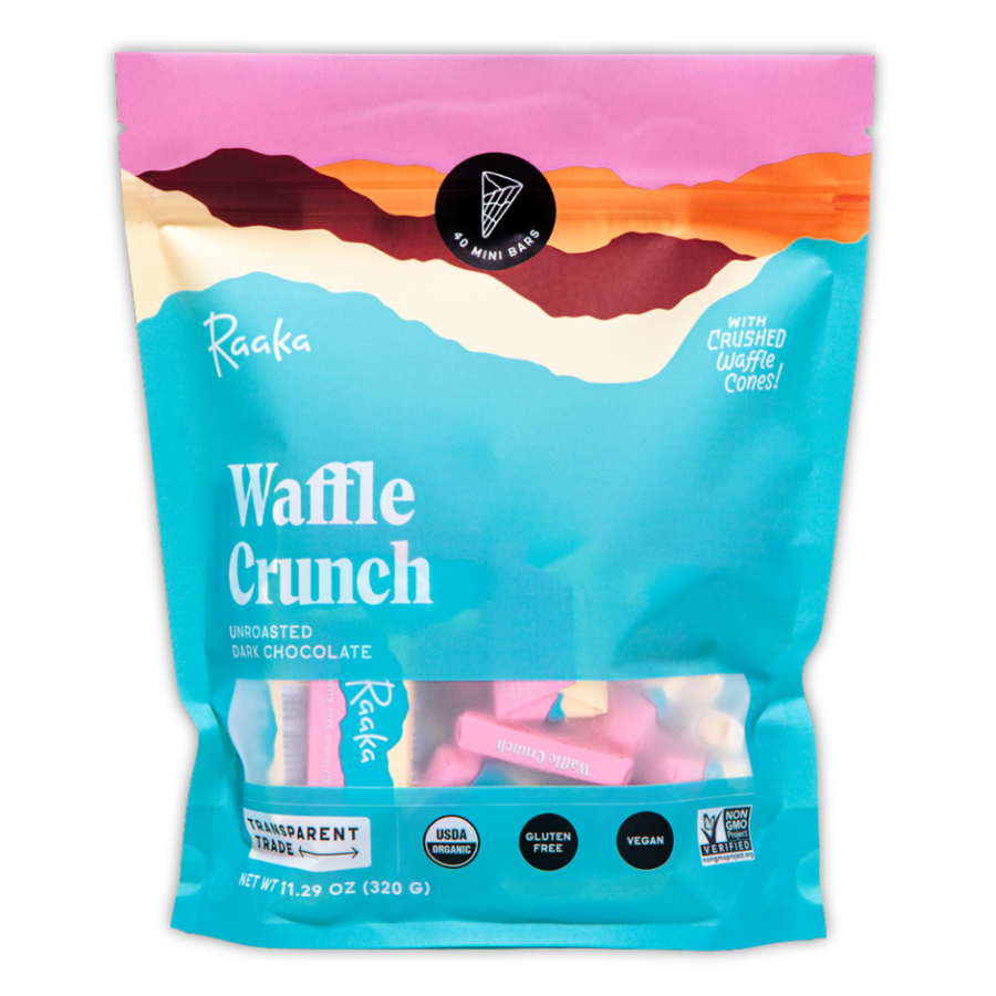 Waffle Crunch Minis Bag of 40 - Calm Artisan Bag Assortment