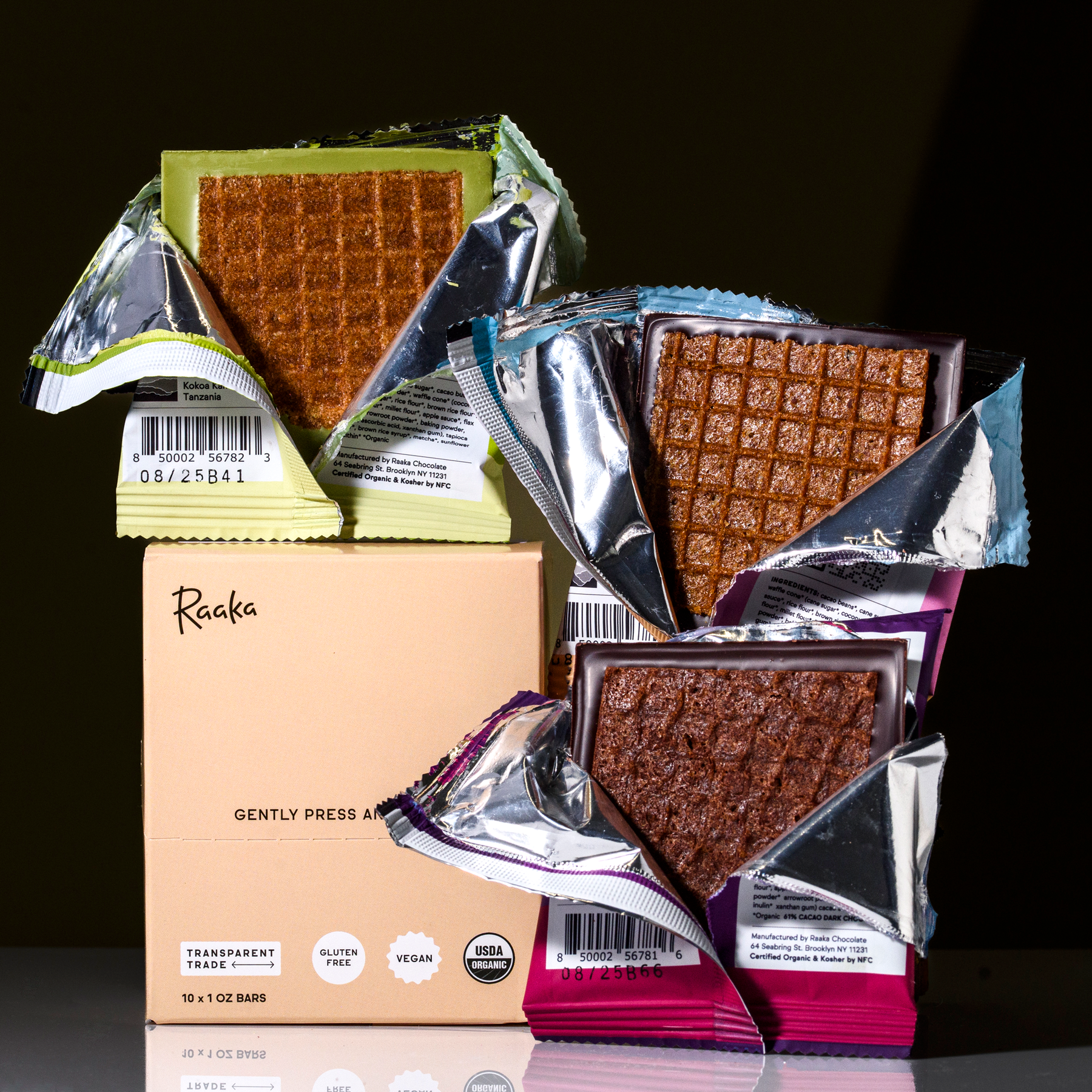 Dipped Waffle Cone Variety Box (10-Pack) - Comforting Premium Box Assortment