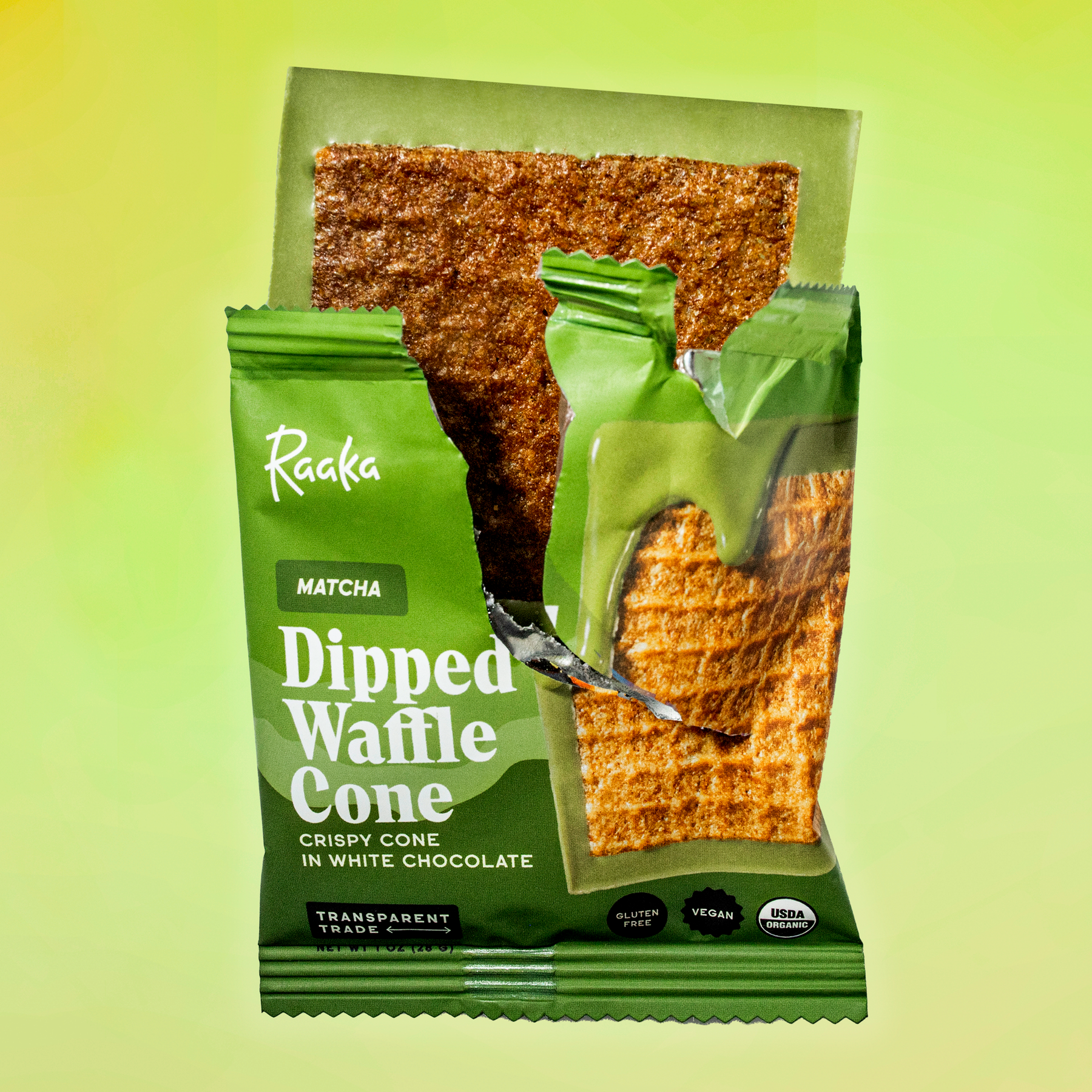 Matcha Dipped Waffle Cone - Calm Discovery Cone Assortment