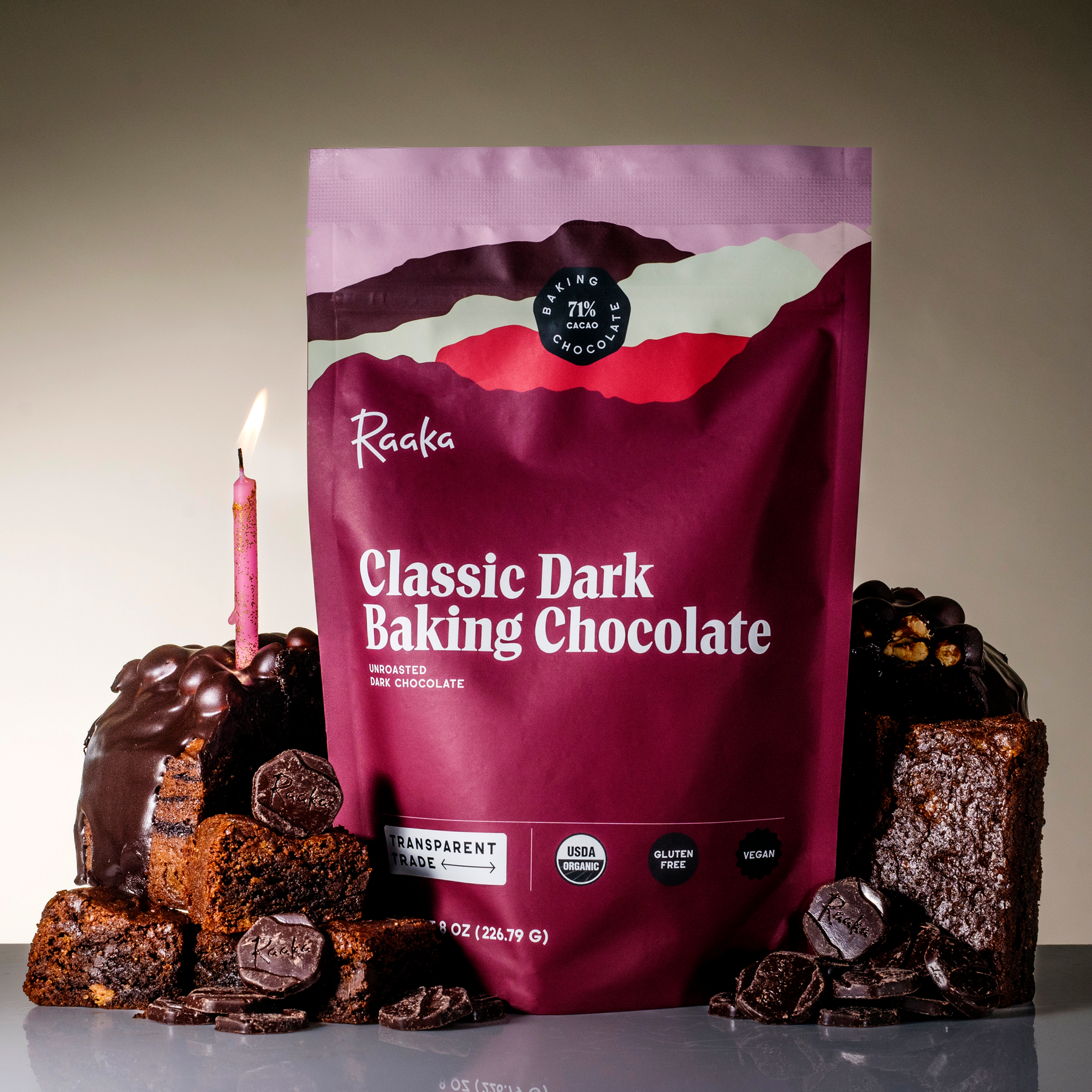 Classic Dark Baking Chocolate - Cozy Casual Chocolate Assortment